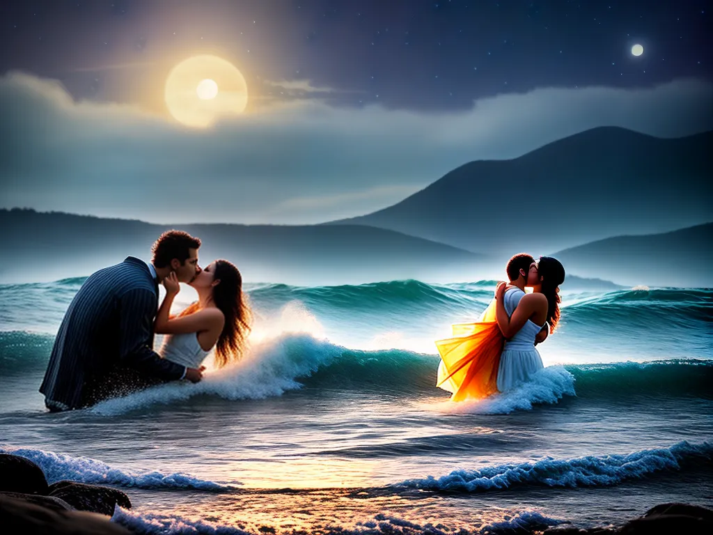 O Beijo Lento de Peixes: Conheça Agora! 3 fotografia beijo de peixes conheca o beijo lento deste signo
