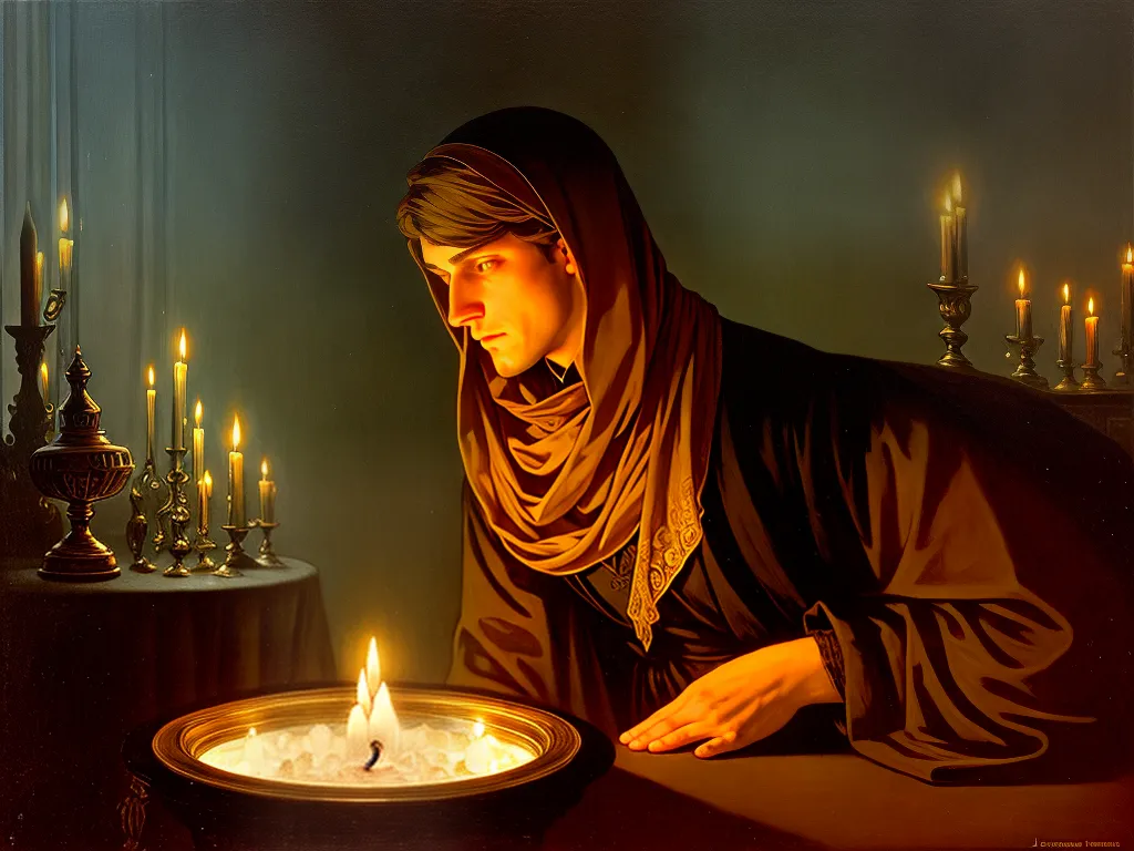 Encromancia: a arte de ler velas. 3 fotografia encromancia