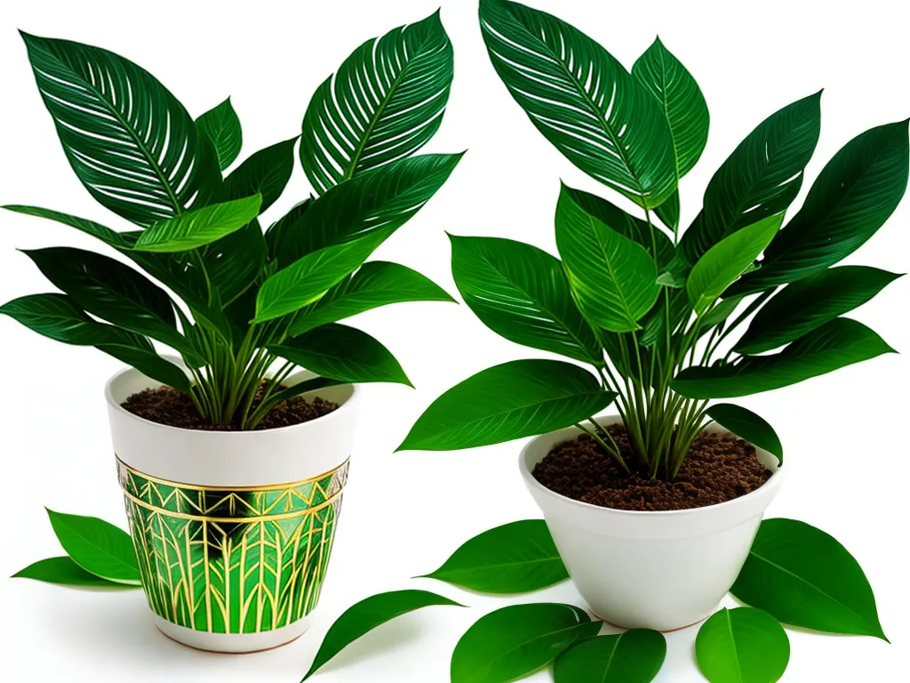 fotografia o significado da planta zamioculca