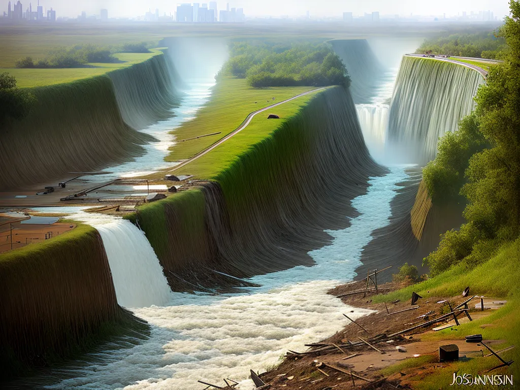 fotografia when the levee breaks significado