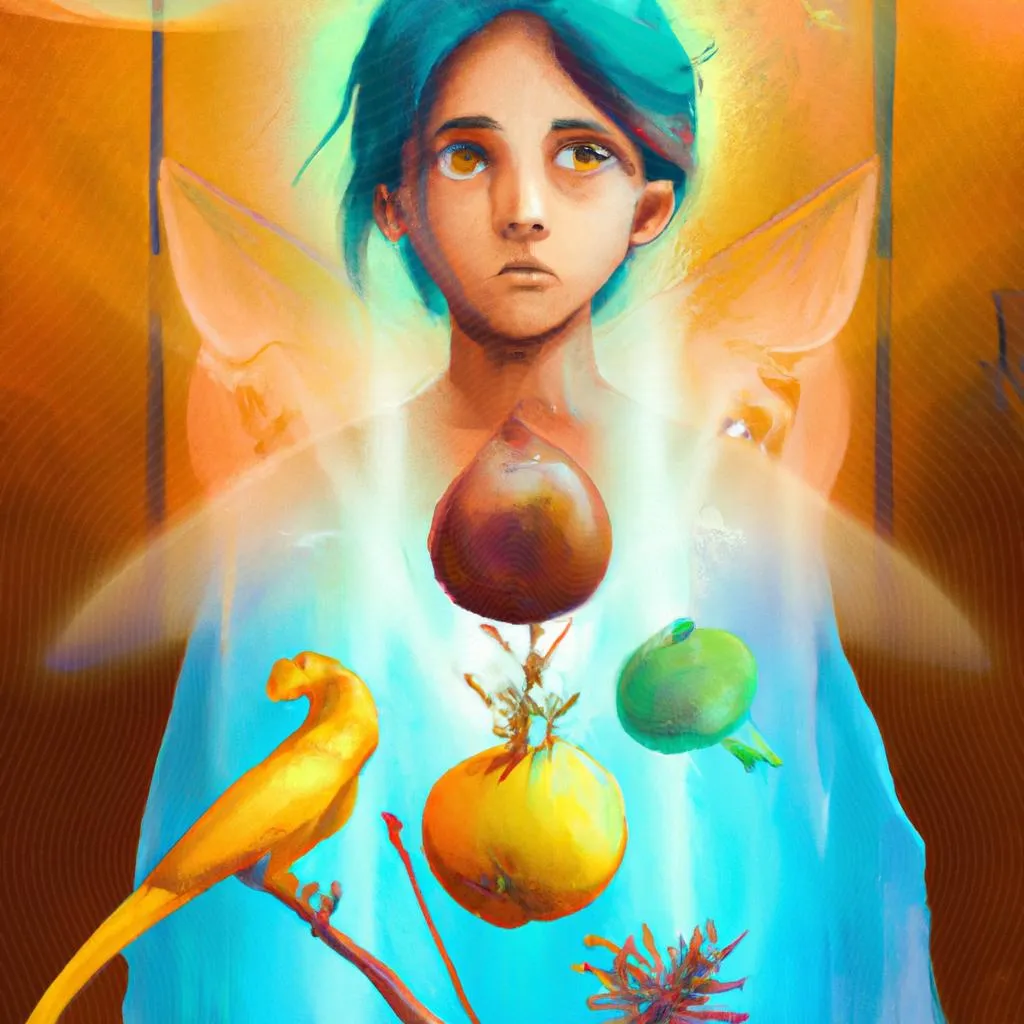 Frutos do Espírito x Obras da Carne: Qual Lado Você Escolhe? 2 uma arte abstrata sobre frutos do espirito e obras da carne