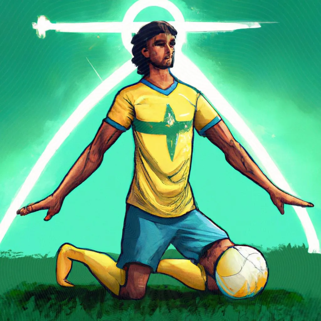 uma imagem em 3D de futebol espirito santo