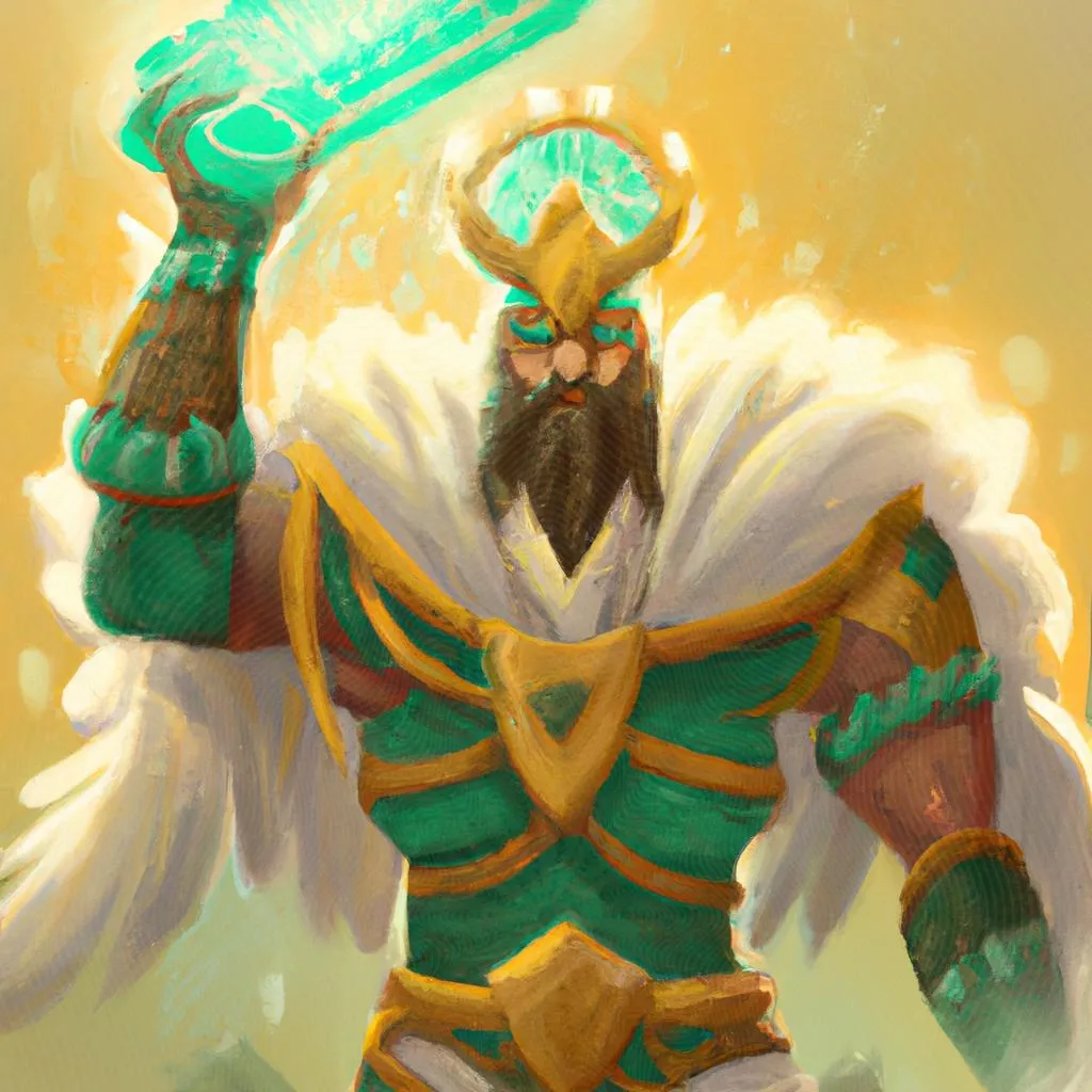 A Jornada do Guerreiro Espiritual: Descubra o Significado do Espírito Santo 3 uma imagem simbólica de guerreiro do espirito santo