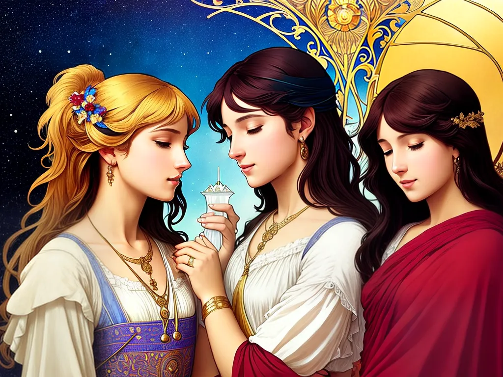 ilustracao Astrologia Sagitario e Virgem Combinacao Inesperada