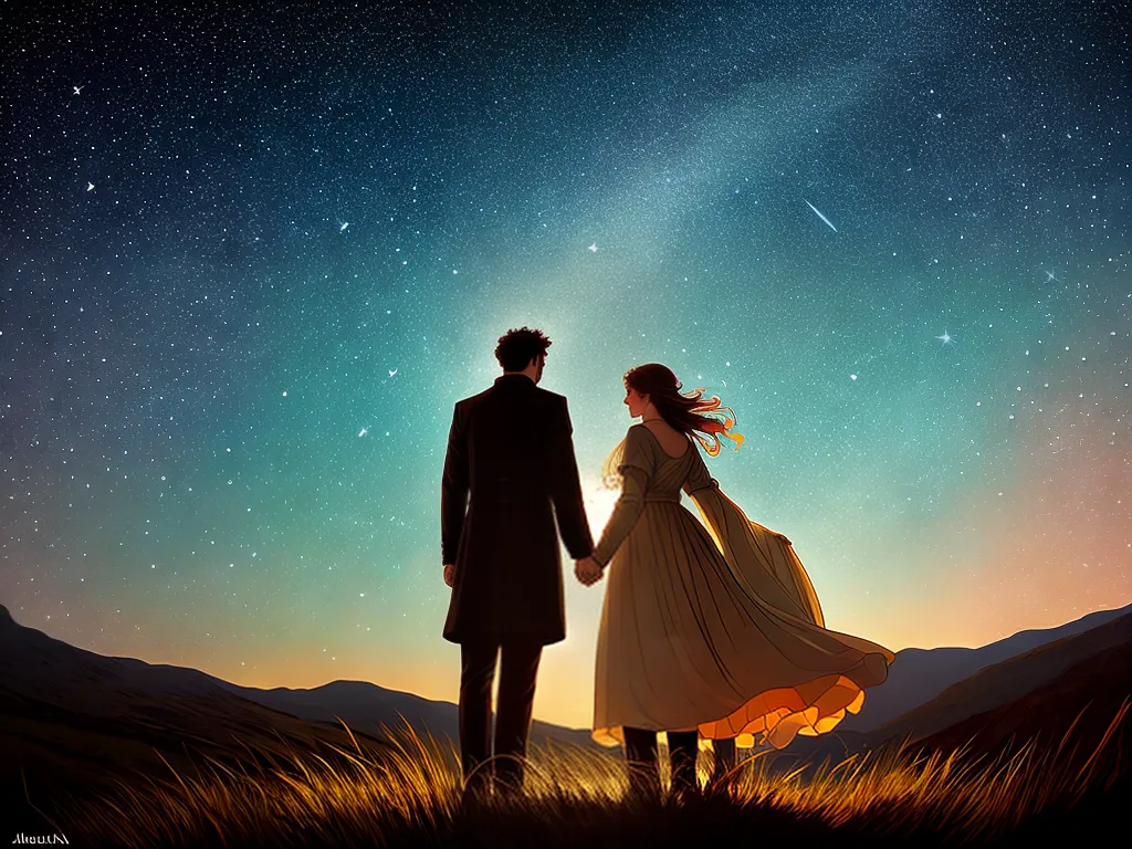 ilustracao Astrologia do Amor Buscando o Relacionamento Ideal