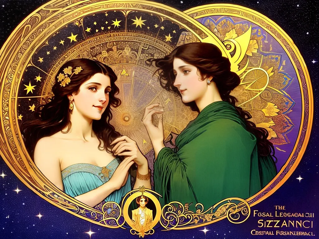 ilustracao Compreendendo as Melhores Amigas de Cada Signo
