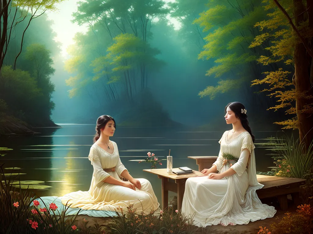 ilustracao Conecte se com seu guia espiritual online