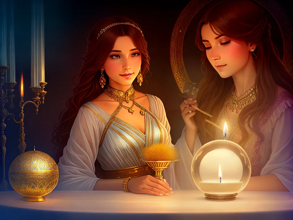 ilustracao Descubra a Videncia Uma Janela Para o Futuro