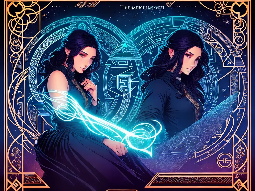ilustracao Desvendando os Misterios das Runas Seu Ano Novo Revelado