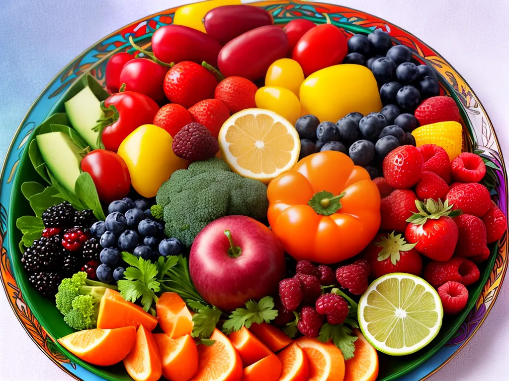 ilustracao Equilibrio Alimentar 7 Passos para Saude 1