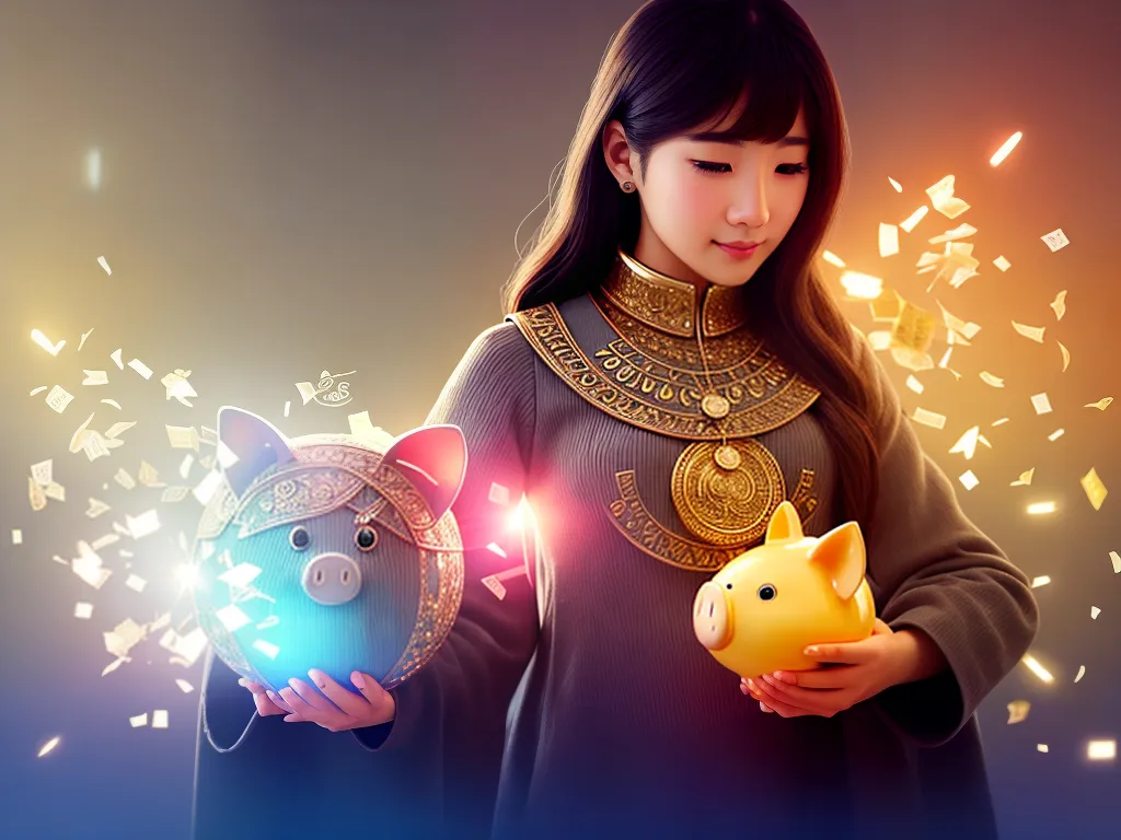 ilustracao Fortalecendo as Financas com um Ritual Sagrado