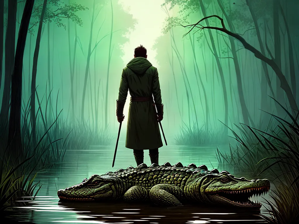 ilustracao Interpretacoes de Sonhar com Jacare Descubra os Significados