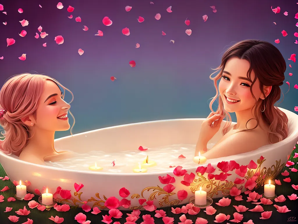 ilustracao Magia nos Banhos Atraindo o Amor Irresistivel