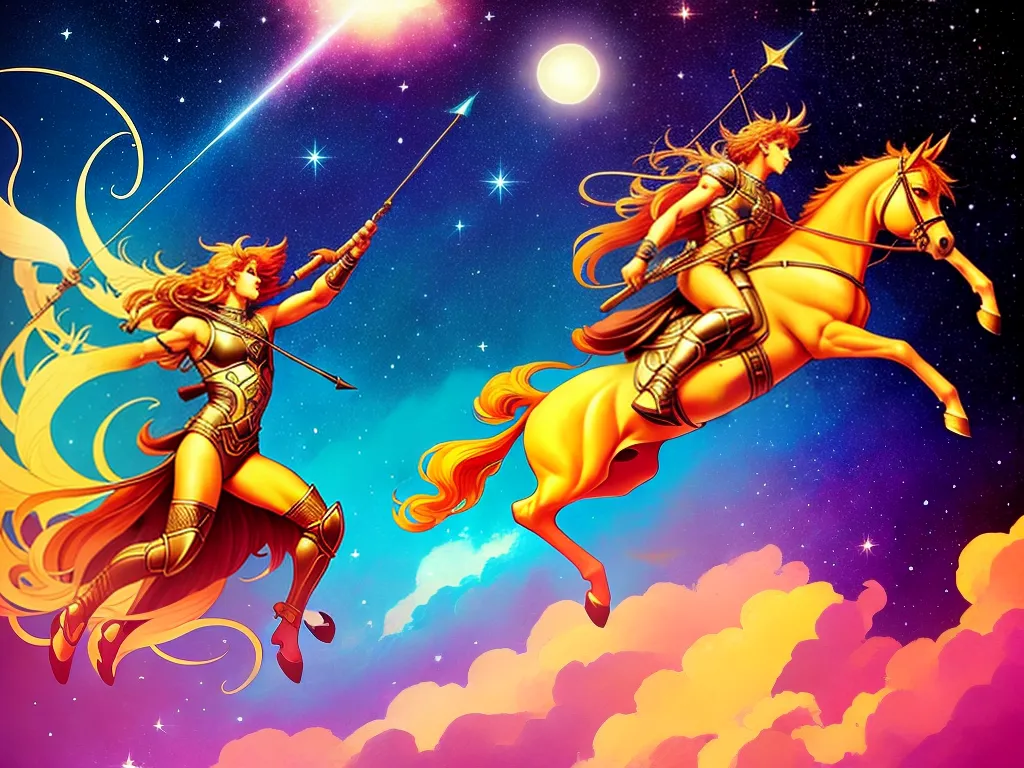 Sagitário: Descubra o Paraíso Astral e Encante-se! 4 ilustracao Sagitario Descubra o Paraiso Astral e Encante se