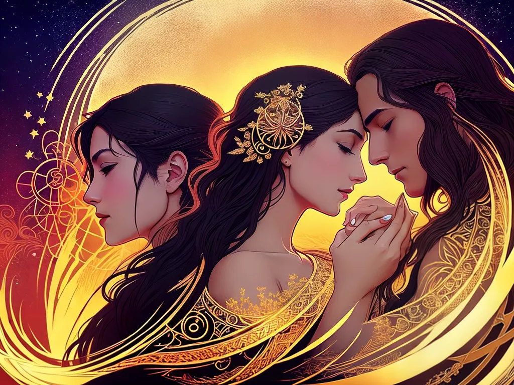 Astros: Áries e Câncer - Compatibilidade amorosa? 4 ilustracao aries cancer e possivel esse casal dar certo