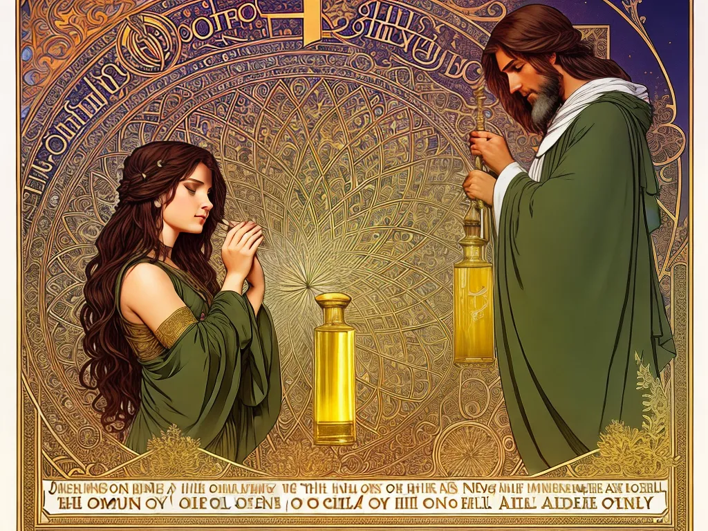 ilustracao azeite na biblia