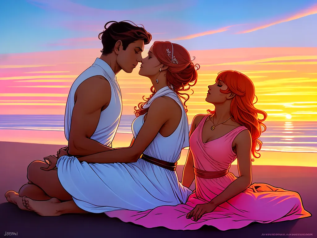 ilustracao beijo de cancer conheca o beijo sonhador desse signo
