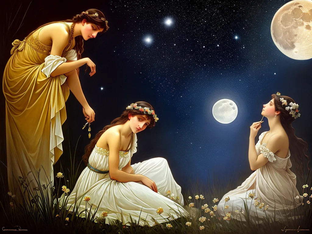 Astrocalendário: Explore a Magia Lunar 4 ilustracao calendario lunar online descubra os principais acontecimentos