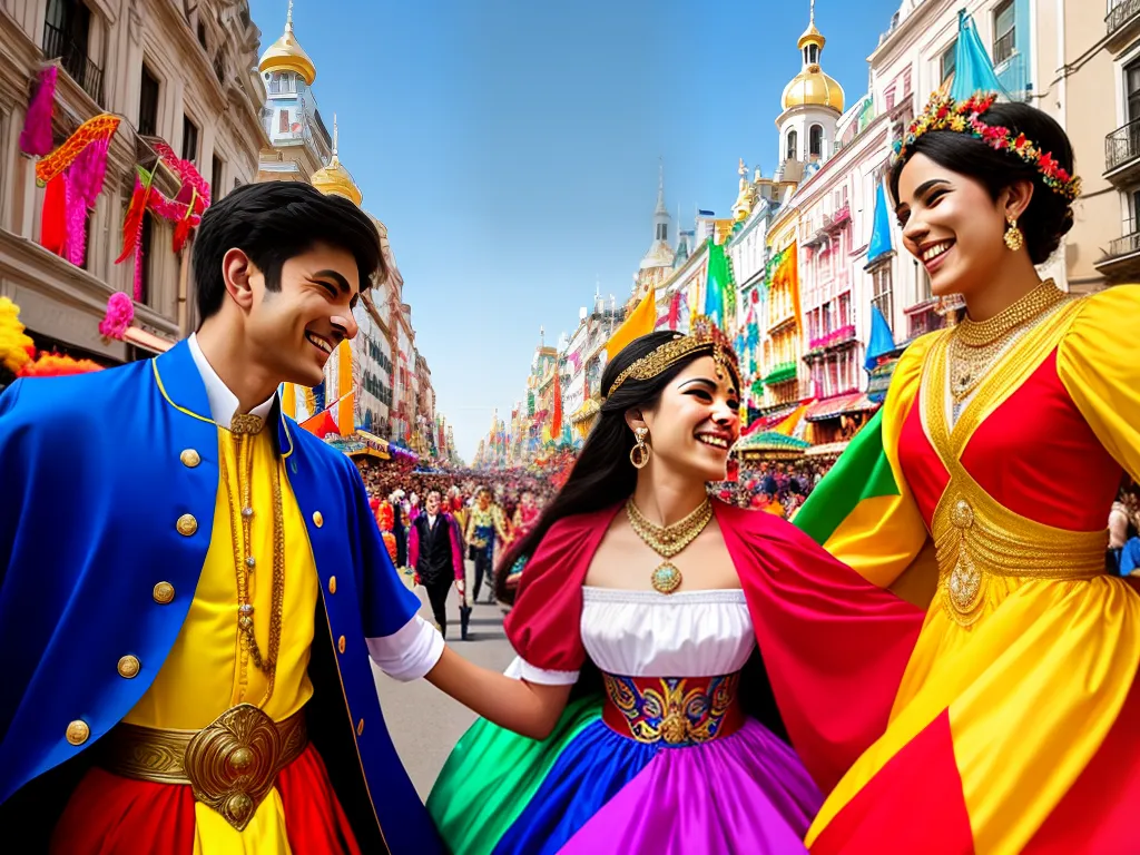 Rituais de Amor: Ideias de Carnaval para Casais 4 ilustracao carnaval para casal