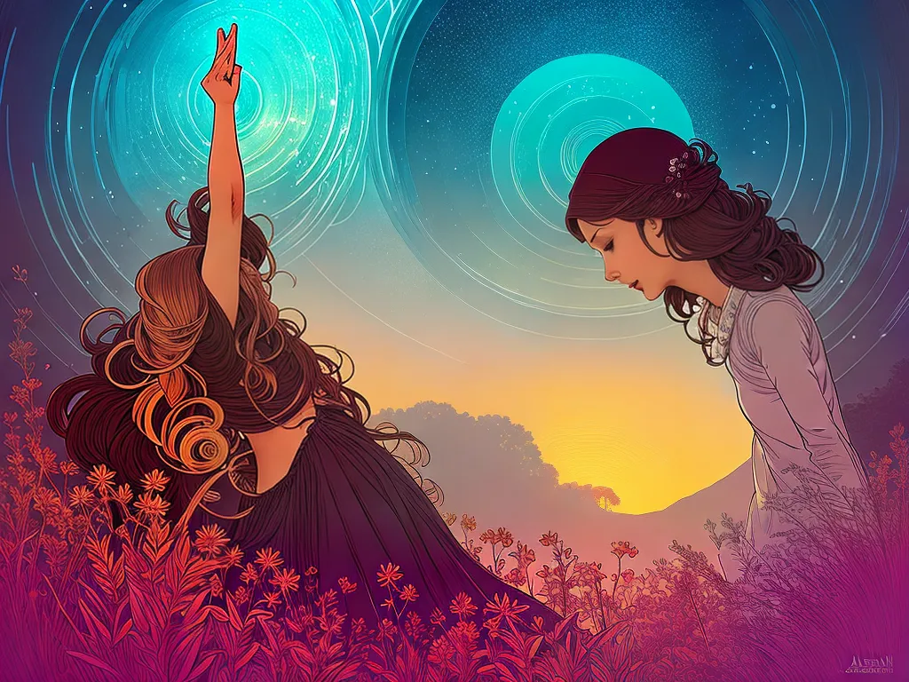 ilustracao com louvor significado