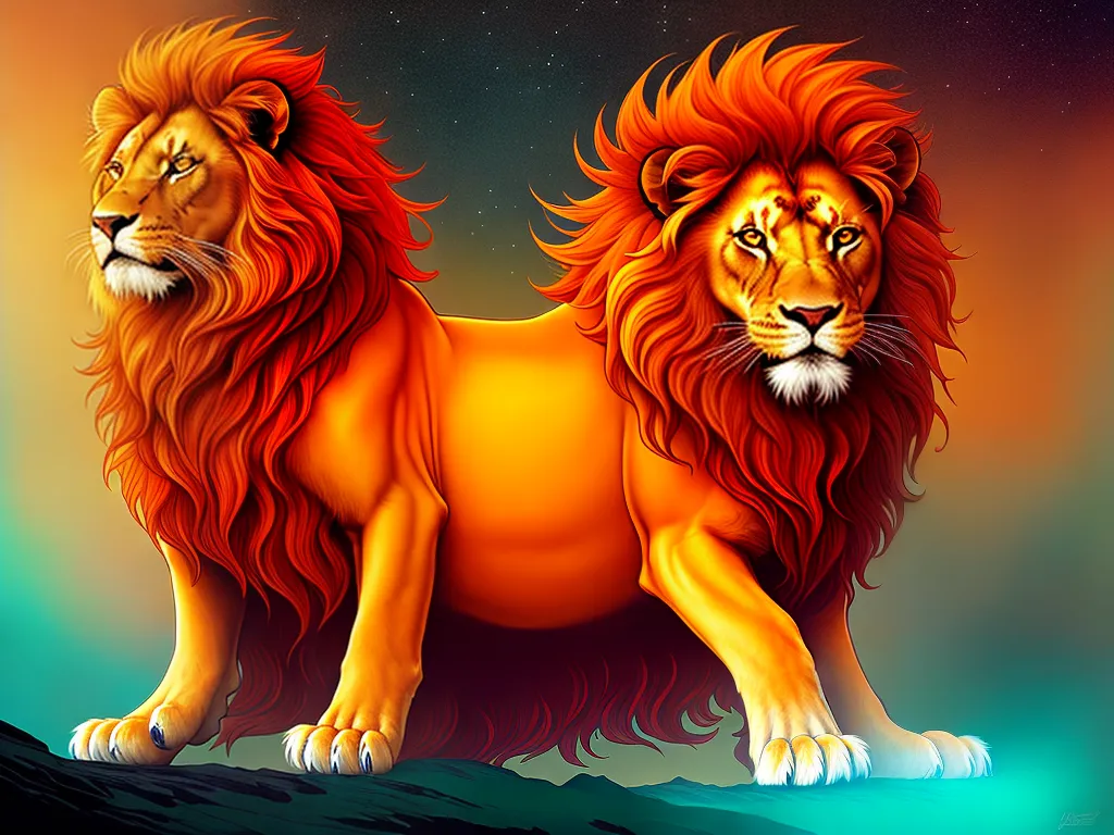 Conquistando Leoninos: Paixão Intensa em Sete Passos 4 ilustracao conquistar leonino viva intensa