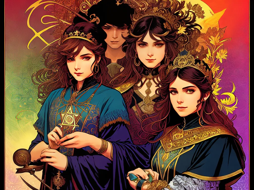 ilustracao curso taro de marselha arcanos menores