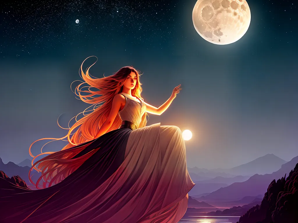 ilustracao lua cheia