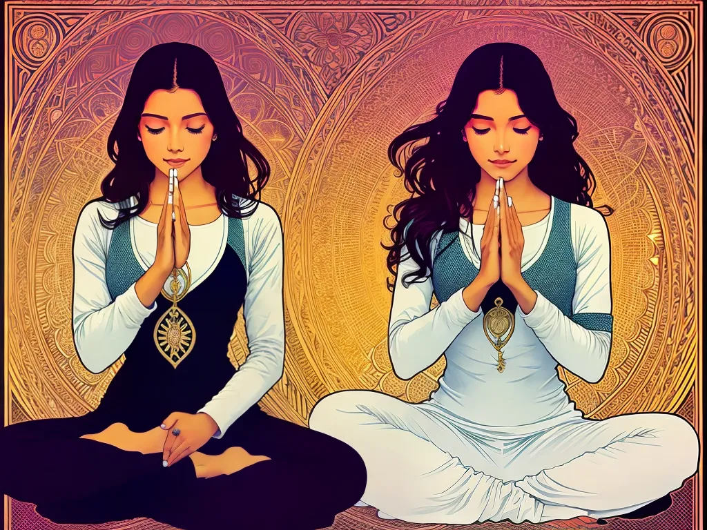ilustracao mudras yoga beneficios