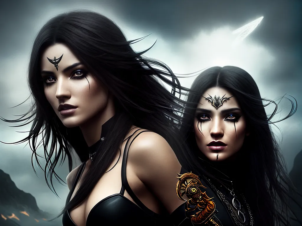 ilustracao mulher escorpiao