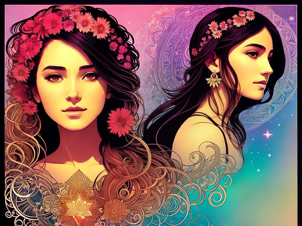 ilustracao mulher no sonho
