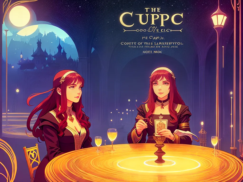 ilustracao nove de copas tarot significado