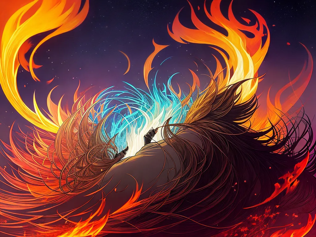 ilustracao o significado de fire