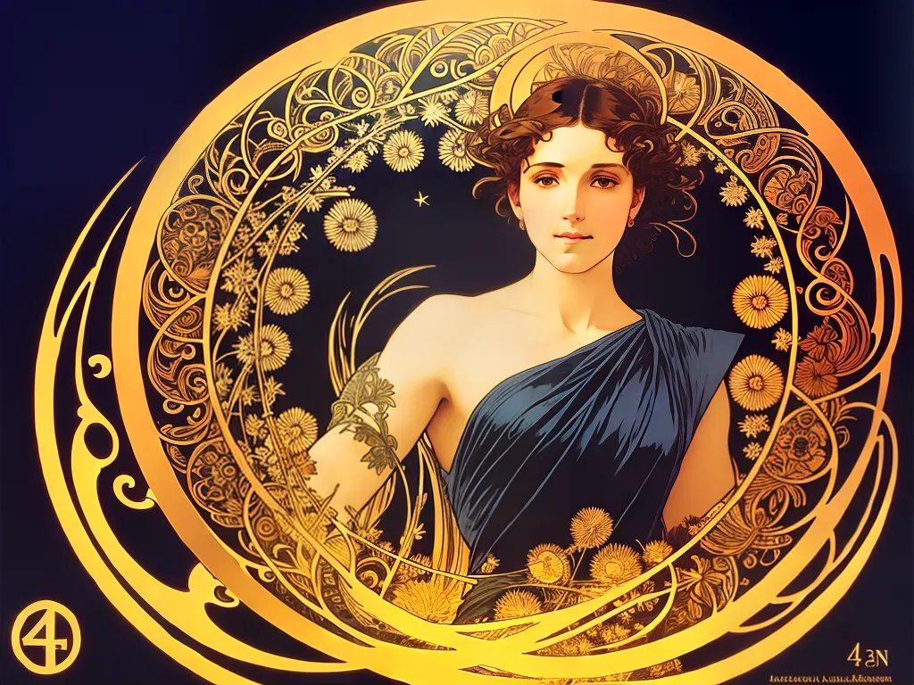 ilustracao o significado do numero 4 na numerologia
