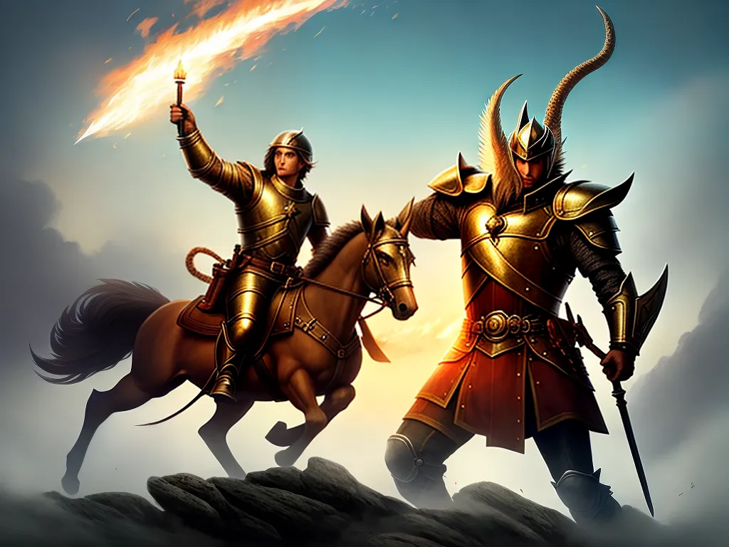 ilustracao oracao sao jorge para emprego