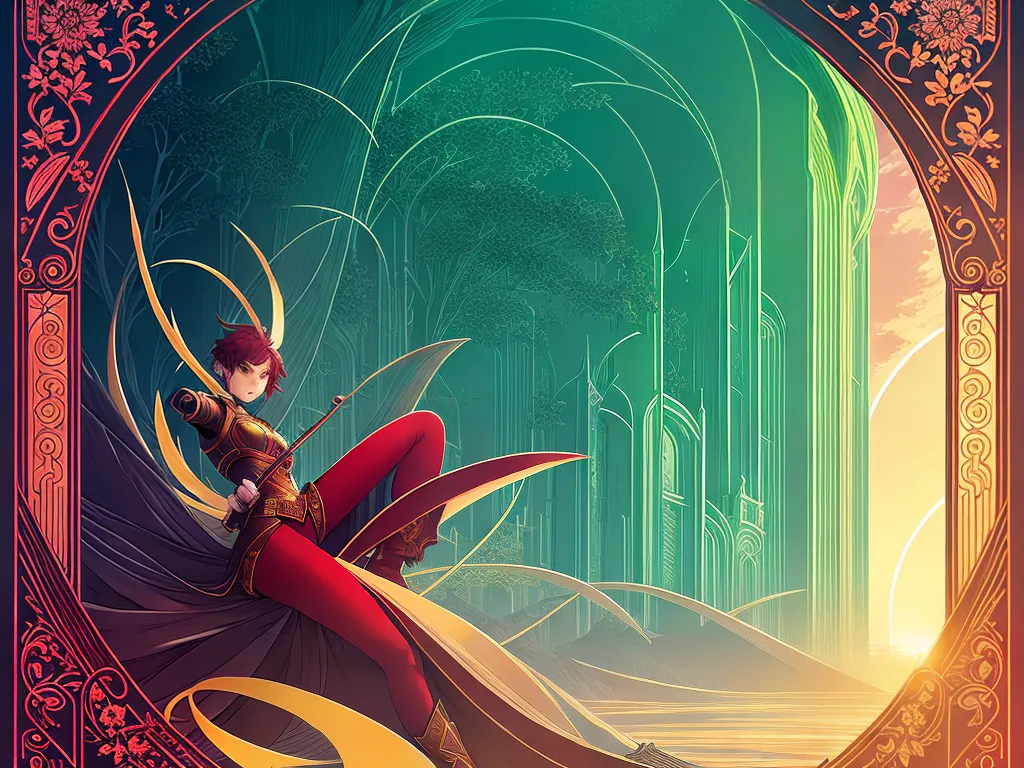 ilustracao poder da lanca de sao jorge