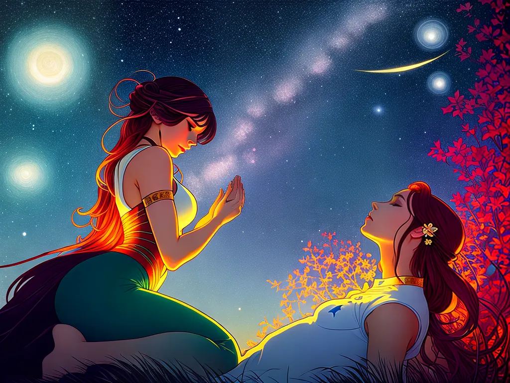 ilustracao poderosa oracao da noite agradecer e pedir protecao