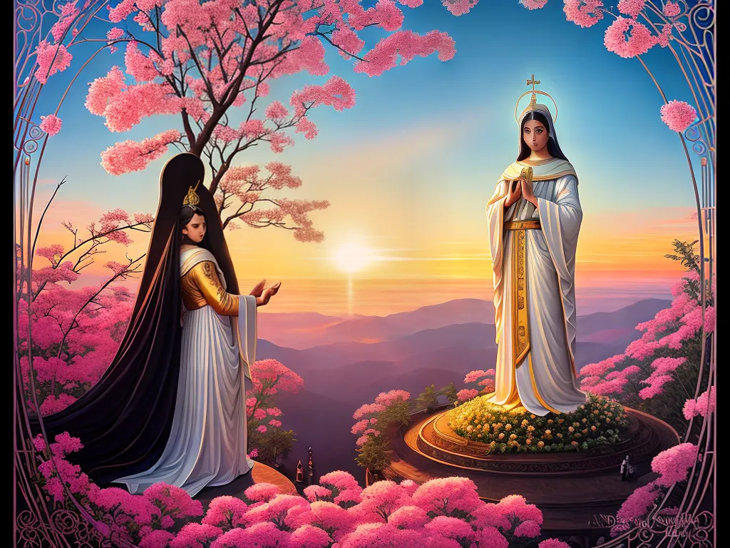ilustracao poderosa oracao de nossa senhora aparecida