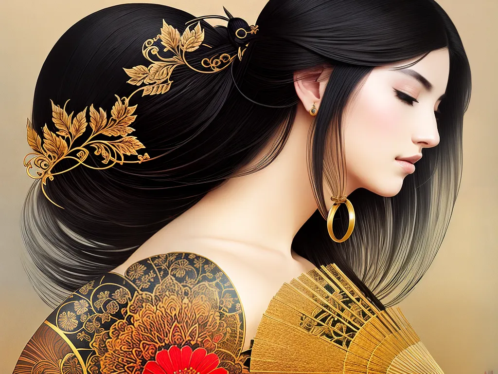 Tatuagem Gueixa: Significado e Simbolismo 4 ilustracao qual o significado da tatuagem