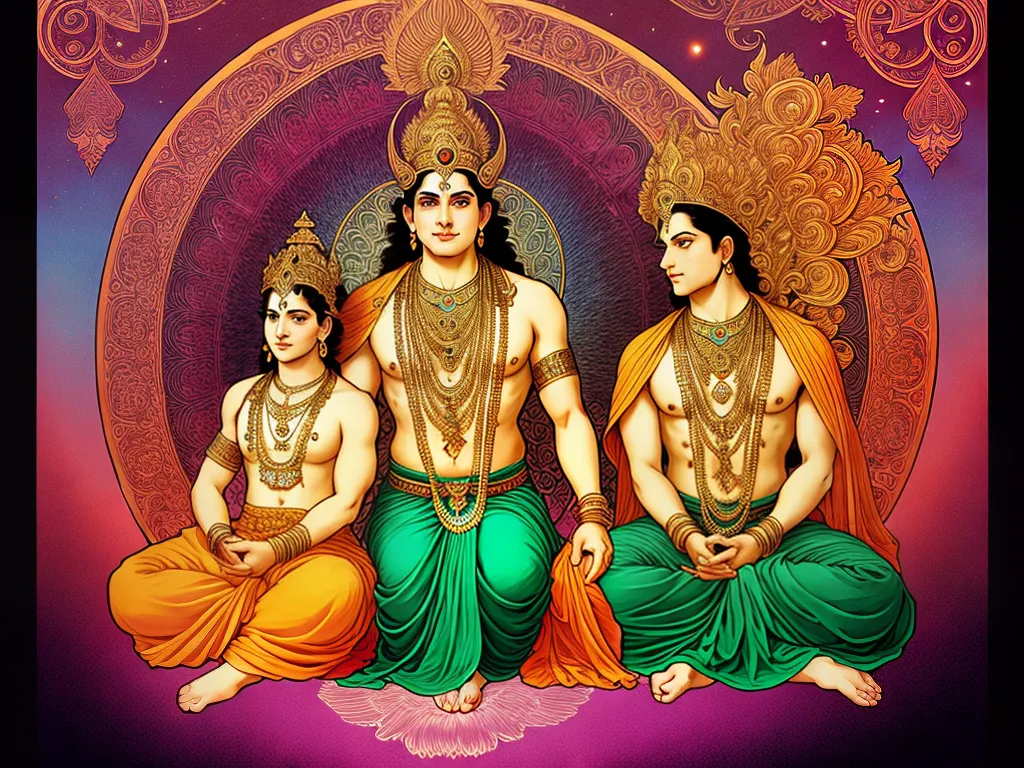 Brahma: O Criador do Universo 4 ilustracao qual o significado de brahma