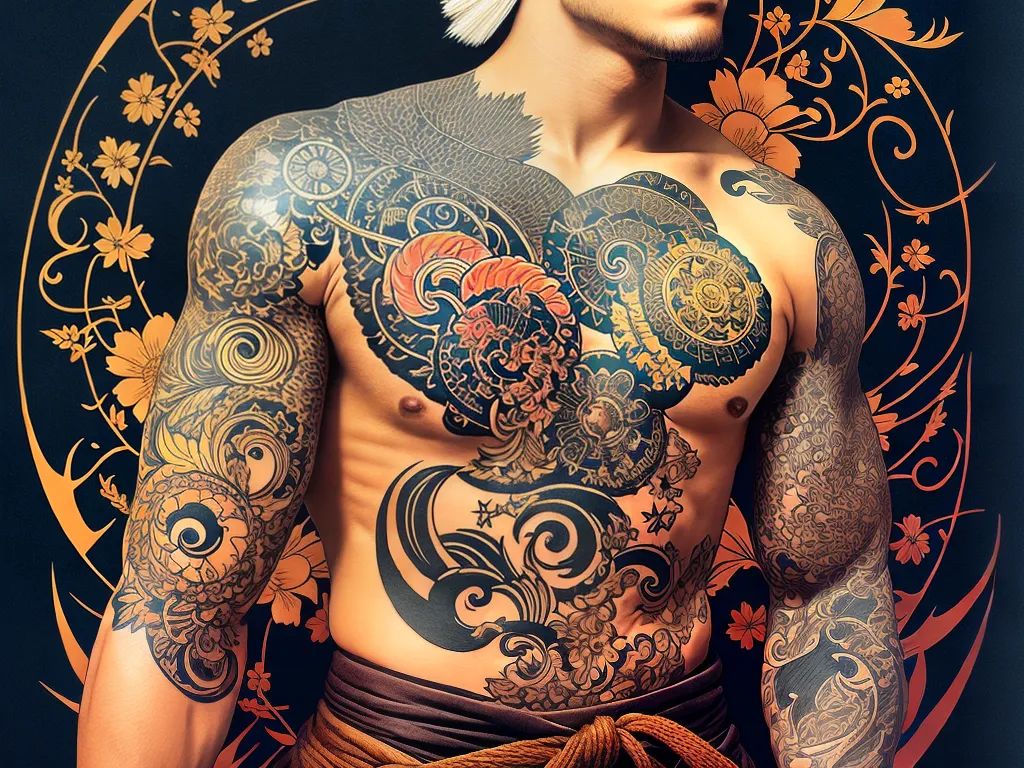 ilustracao samurai tatuagem
