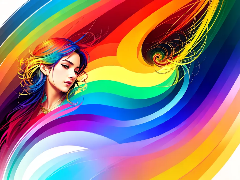 ilustracao sonhar com arco iris e boa noticia na certa aproveite a boa fase