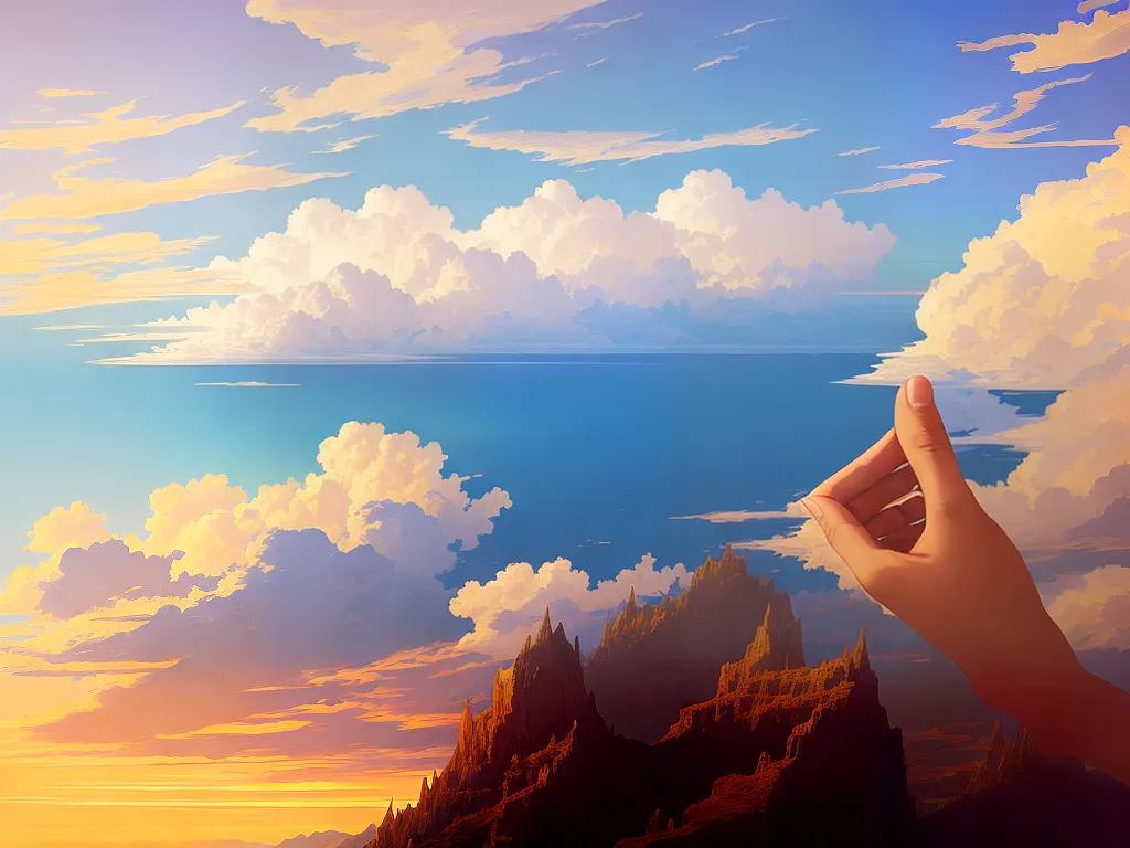 ilustracao sonhar com mao significado