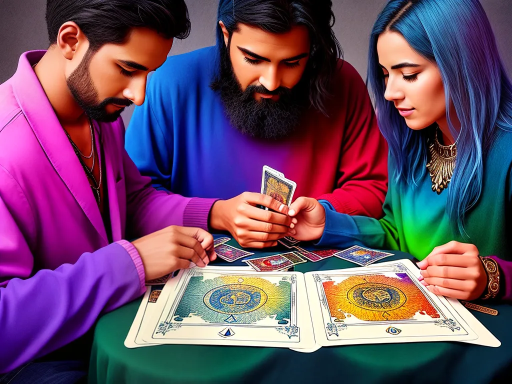 ilustracao tarot do amor