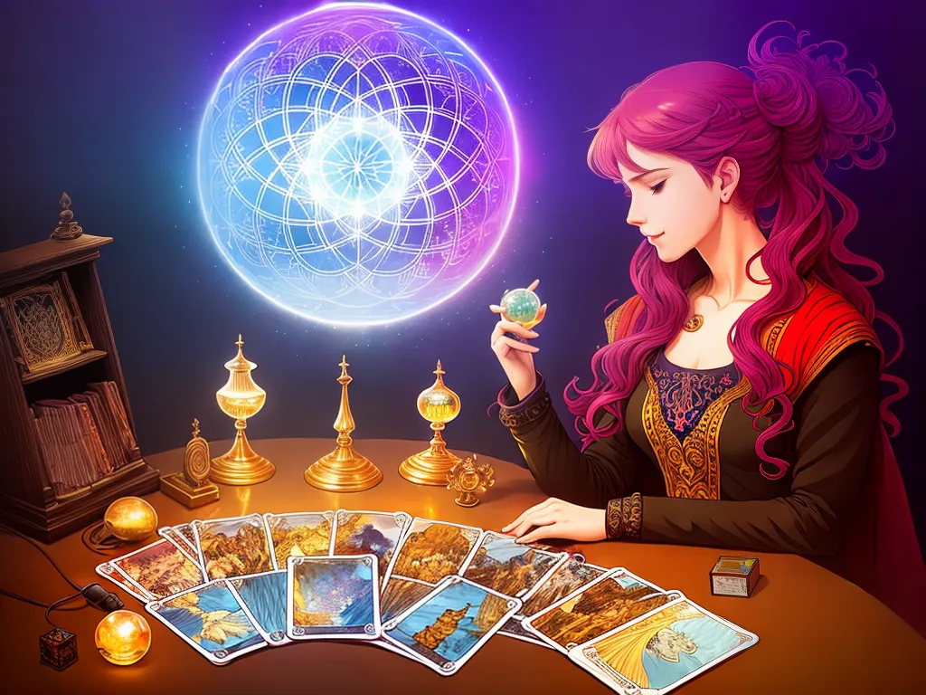 Oráculos Online: Verdade ou Ilusão? 4 ilustracao tarot online funciona oraculos gratuitos consultas virtuais