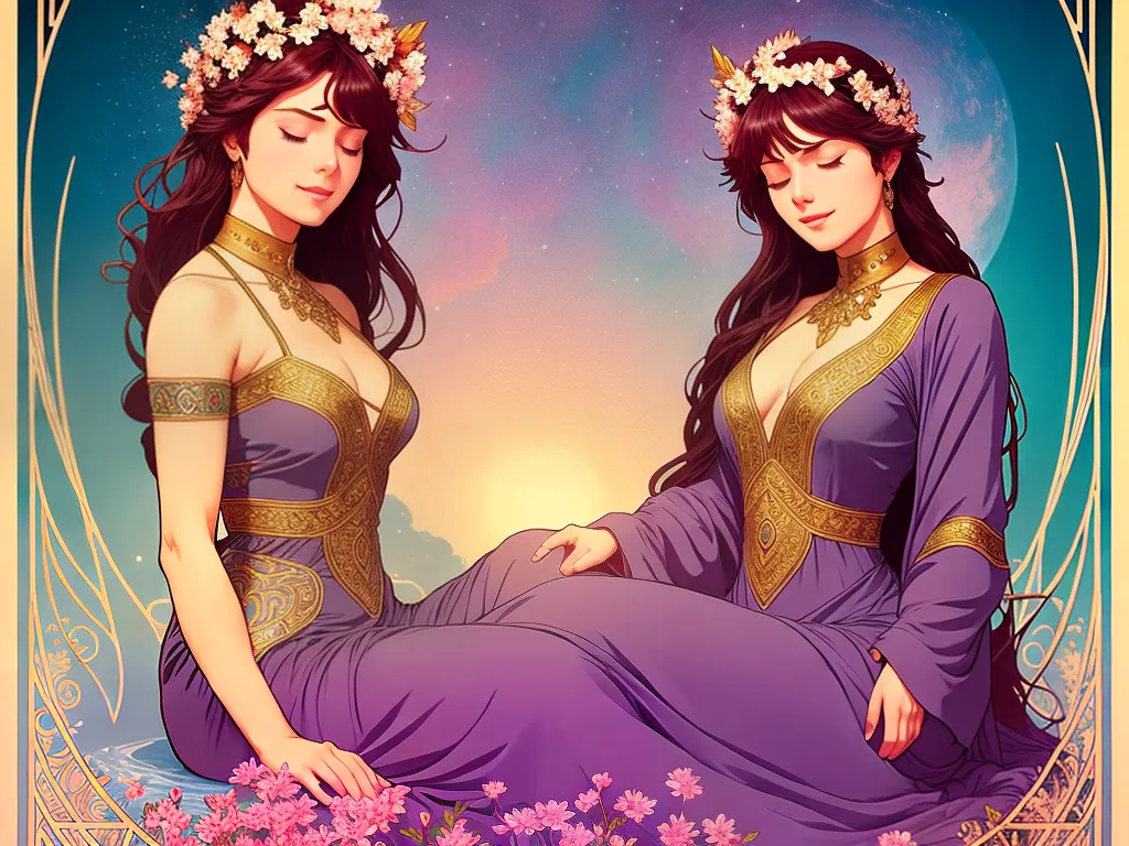 ilustracao utero sagrado feminino reconexao deusa