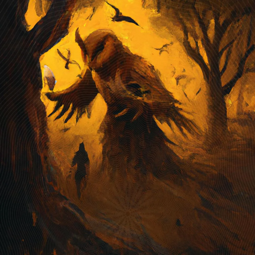 uma composição ilustrativa de medium que ve espiritos