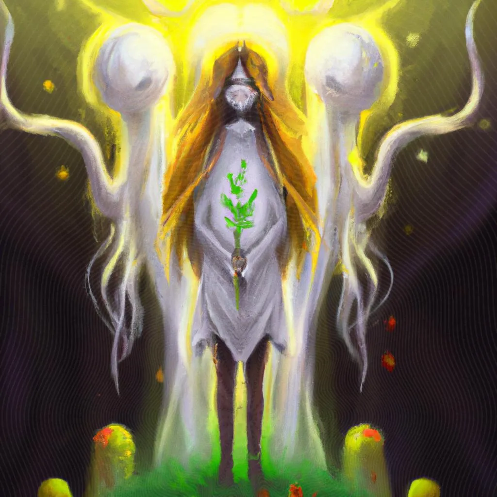 um desenho animado sobre medium que ve espiritos