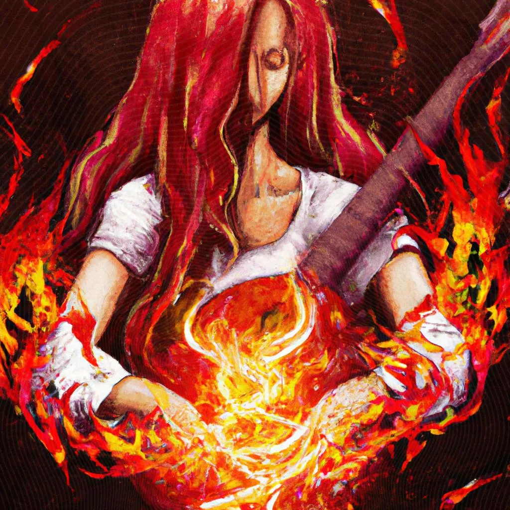 uma composição ilustrativa de musica espirito espirito que desce como fogo