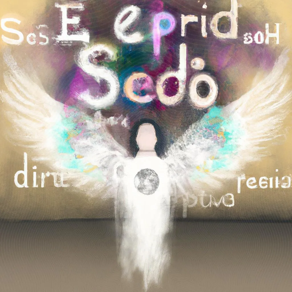 uma imagem estampada de o espirito do senhor deus está sobre mim letra