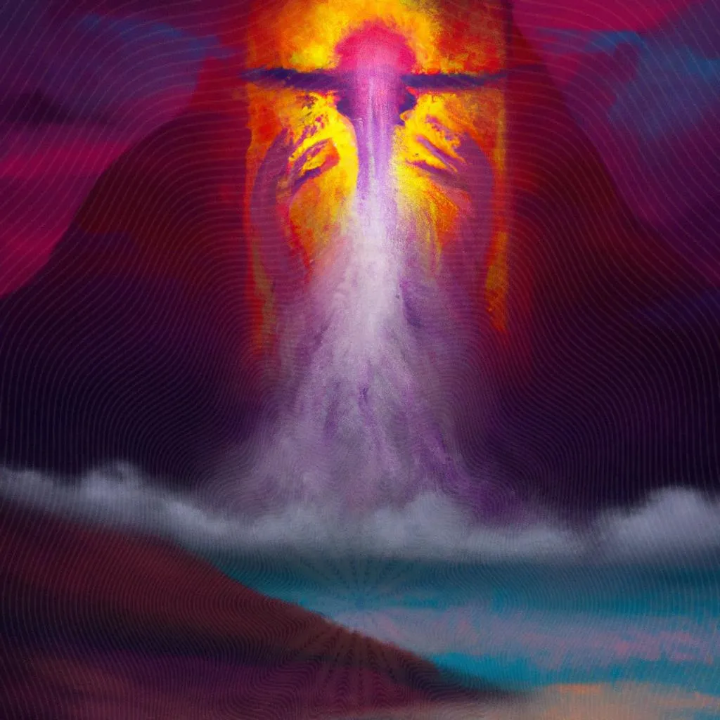 um retrato esboçado de o que é deus na visão espirita